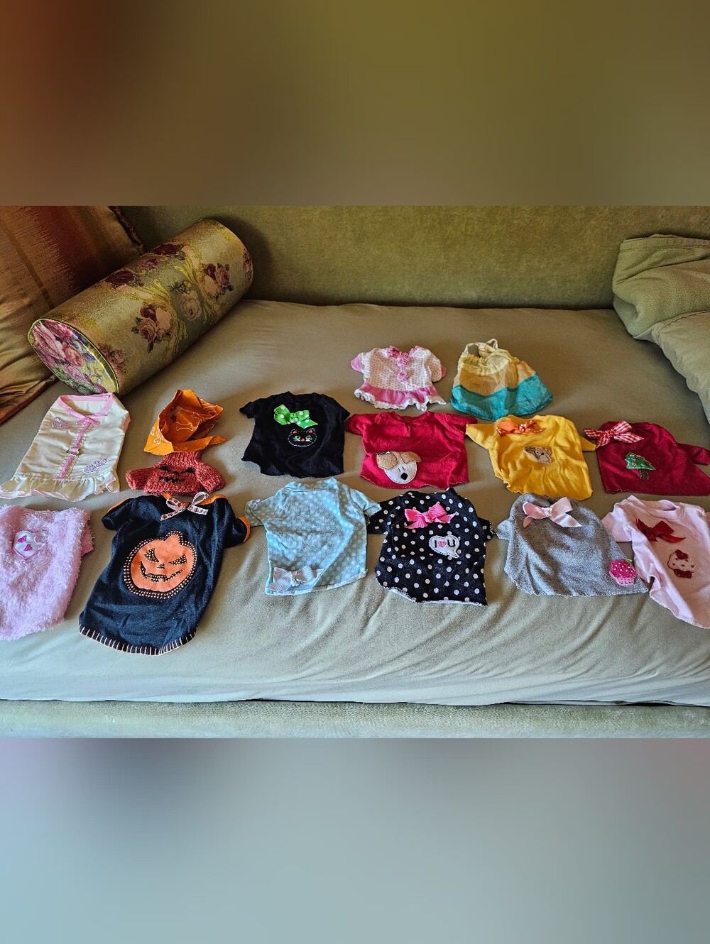 Yorkie Or Small Dog Clothes  14pc